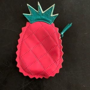 Pineapple coach change purse